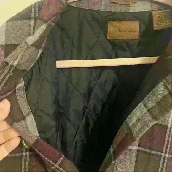 Quilted Flannel Men’s XXL Tall Jacket Long Sleeve St. John’s Bay - Picture 2 of 9